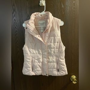 Light pink winter vest